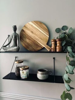 Skærebræt i Akacietræ - Pizza