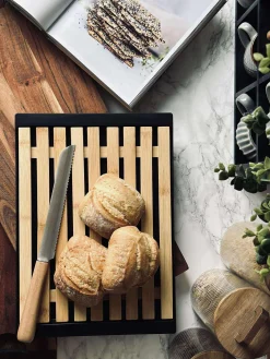 Skærebræt med krumme riste