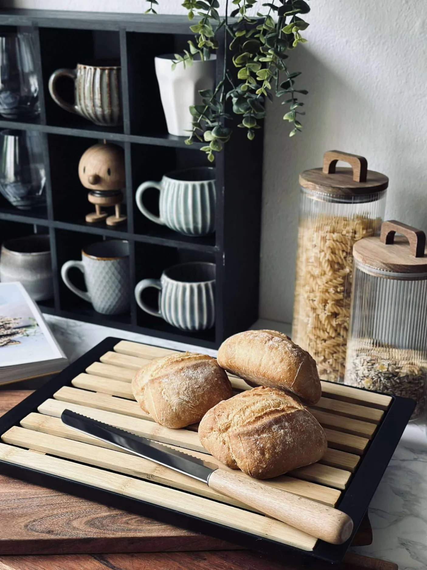 Skærebræt med krumme riste