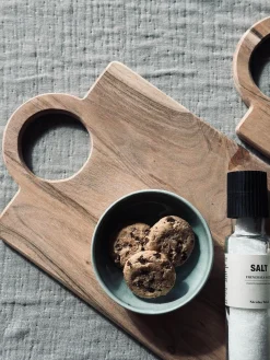 Skærebræt med rund håndtag 50x25