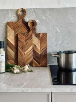 Skærebræt Sildeben - 50cm.