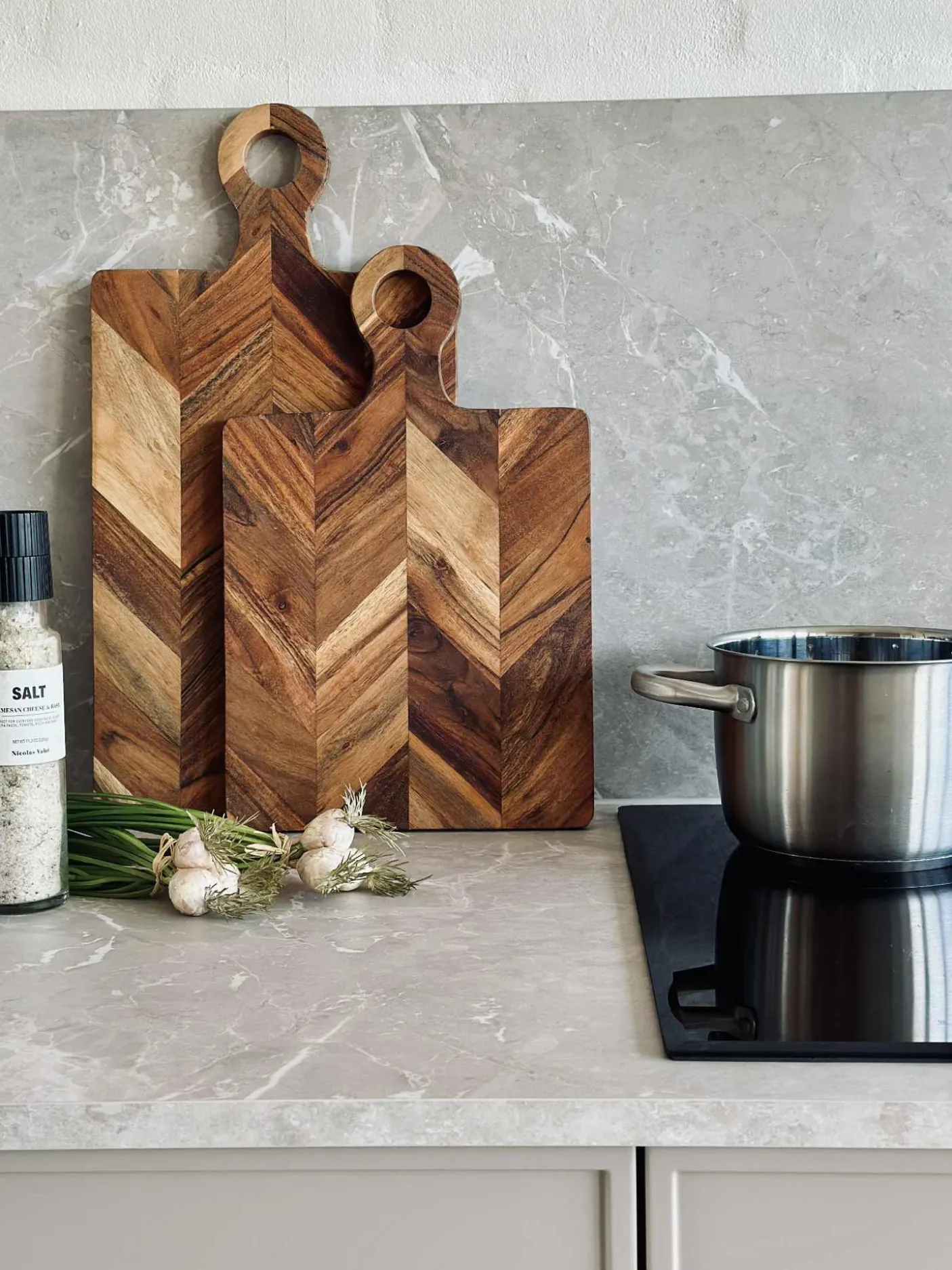 Skærebræt Sildeben - 50cm.