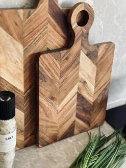 Skærebræt Sildeben - 50cm.