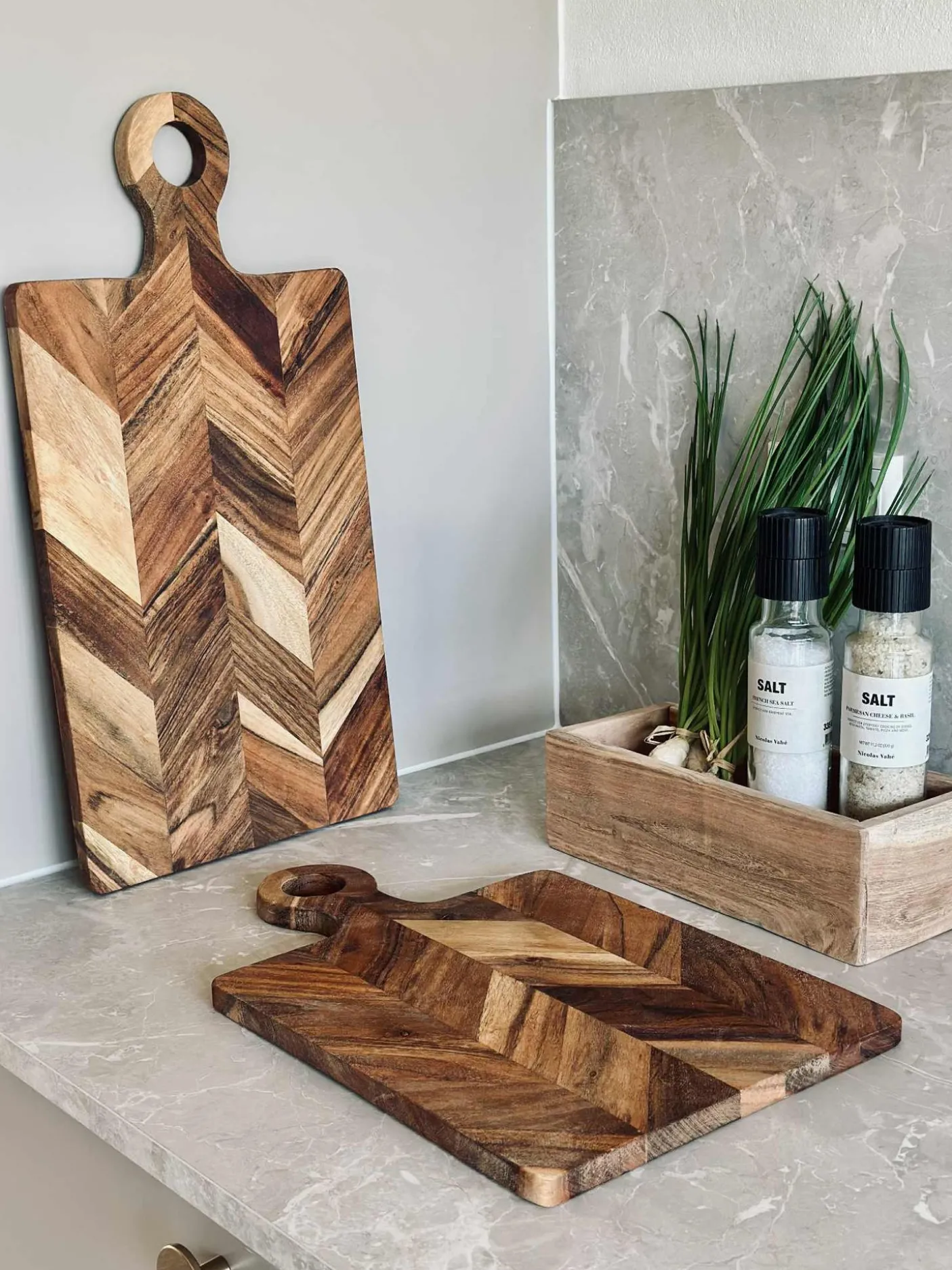 Skærebræt Sildeben - 50cm.