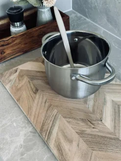 Skærebræt Sildeben - 50cm. Uden olie