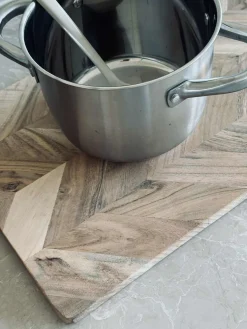 Skærebræt Sildeben - 50cm. Uden olie