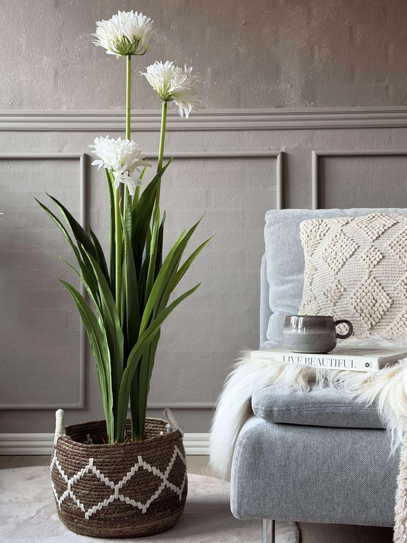 Skærmlilje 120cm - flere farver