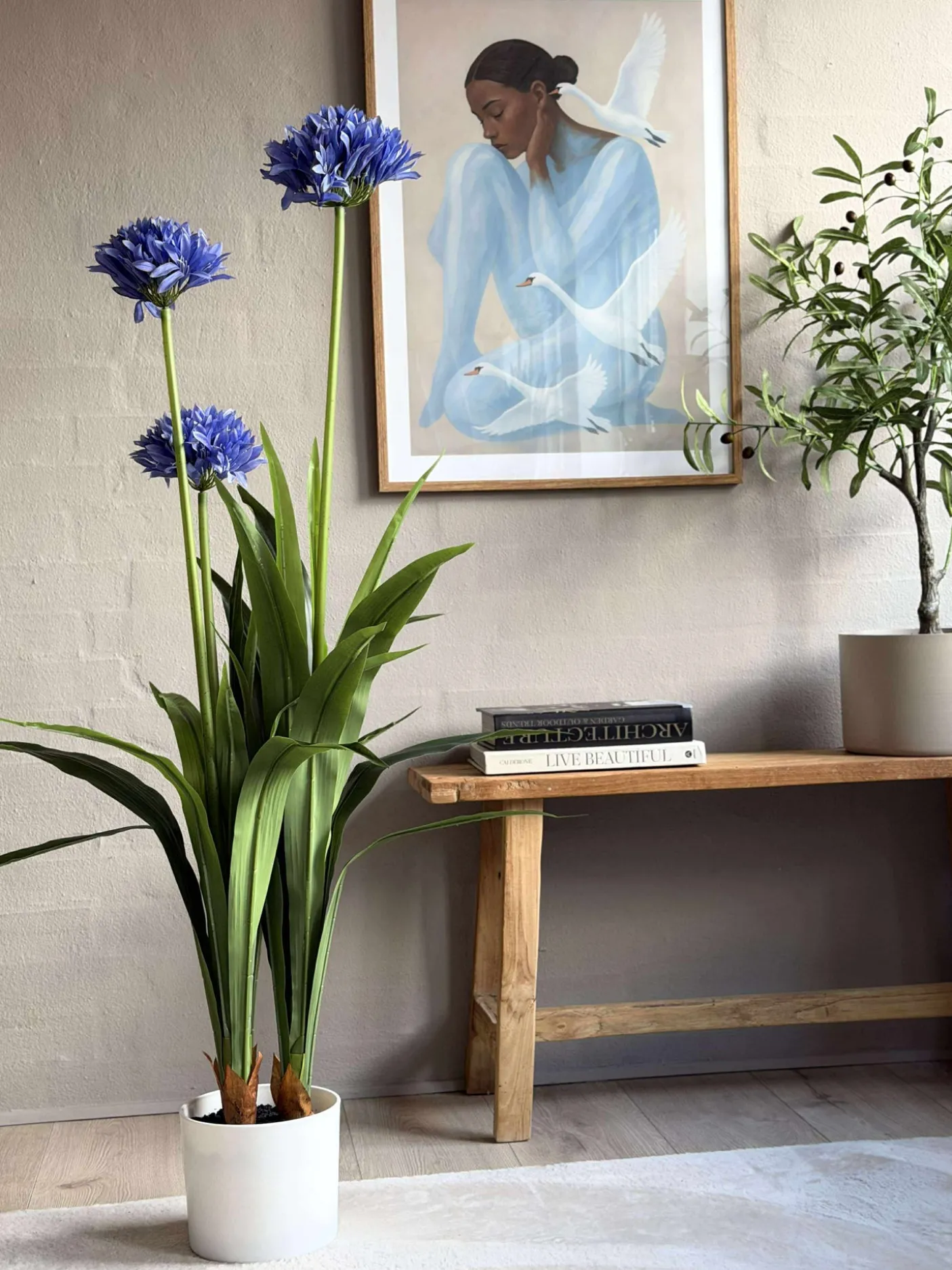 Skærmlilje 120cm - flere farver