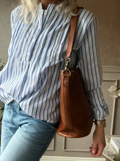 Skuldertaske Nomi walnut