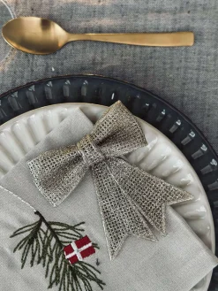 Sløjfe glitter - Gold