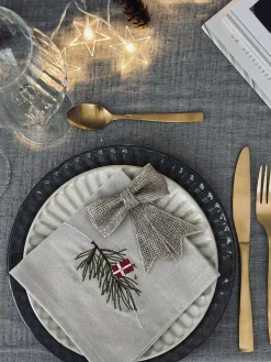 Sløjfe glitter - Gold