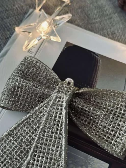 Sløjfe glitter - Gold