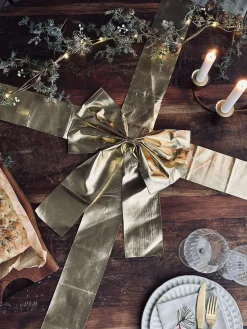 Sløjfe til dør - Guld