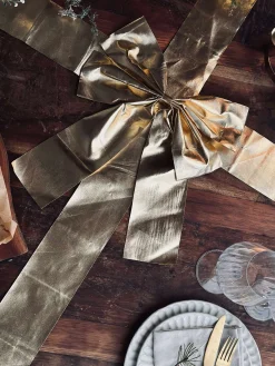 Sløjfe til dør - Guld