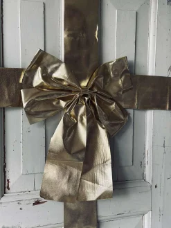 Sløjfe til dør - Guld