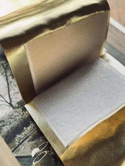 Sløjfe til dør - Guld