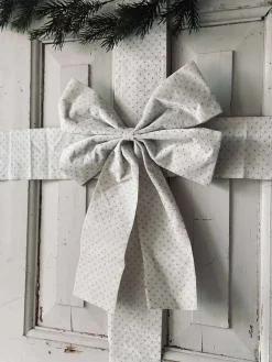 Sløjfe til dør - Hvid