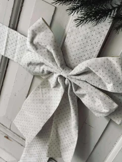 Sløjfe til dør - Hvid