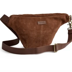 Smuk ruskindsbumbag - Cognac