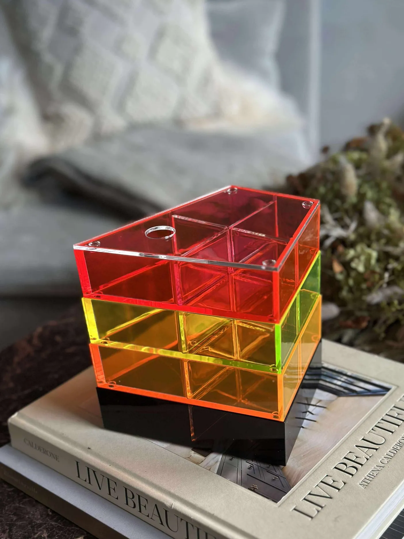 Smykke opbevaring - Lux akryl