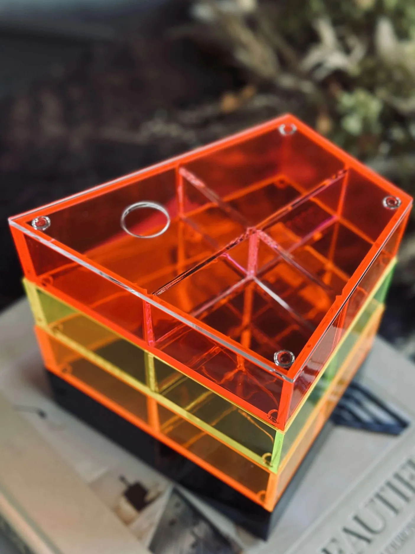 Smykke opbevaring - Lux akryl