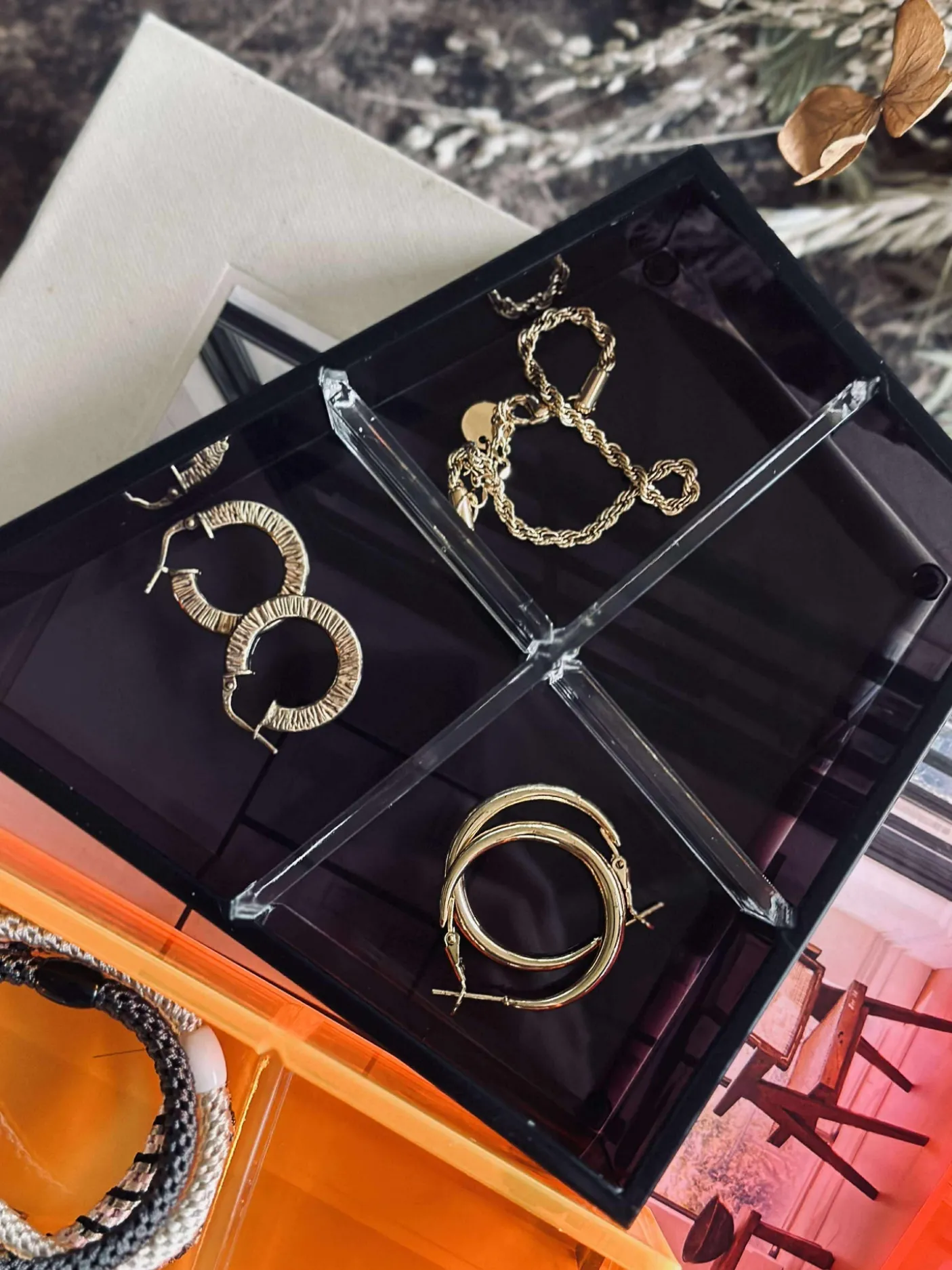 Smykke opbevaring - Lux akryl