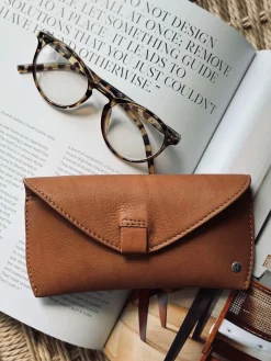 Solbrilleetui - Cognac