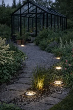 Solcelle spots MINI – Sæt med 4 stk