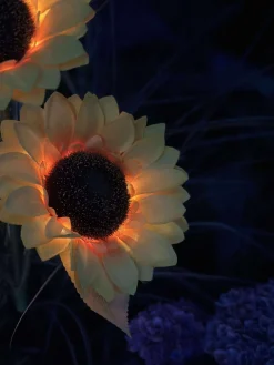 Solsikke med solceller