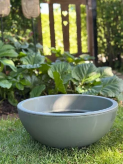 Spejlbassin / Skål dia 40cm - Recycling Grøn