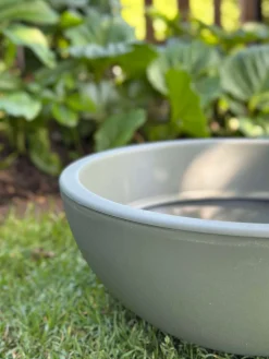 Spejlbassin / Skål dia 40cm - Recycling Grøn