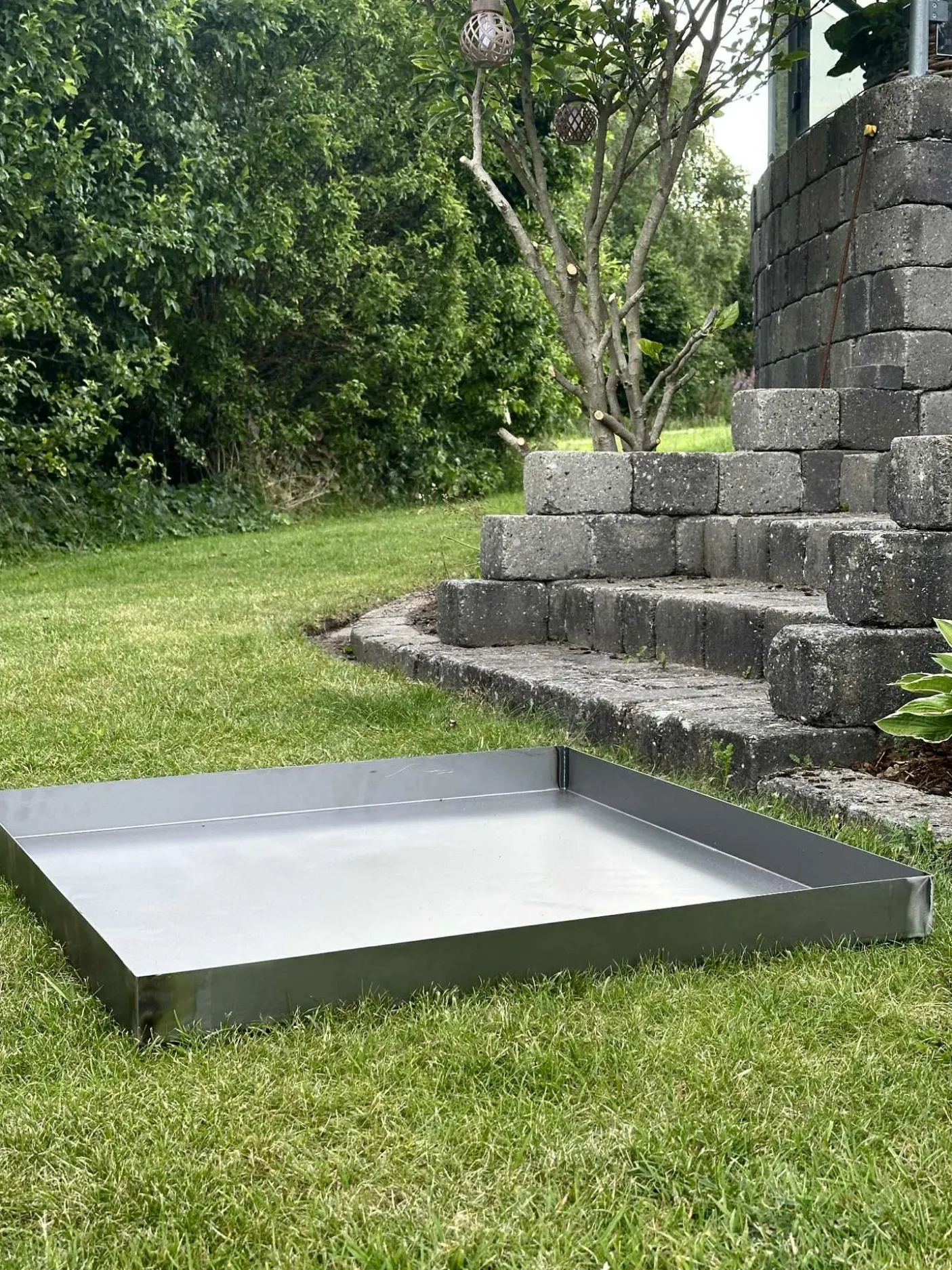 Spejlbassin Square - Rust