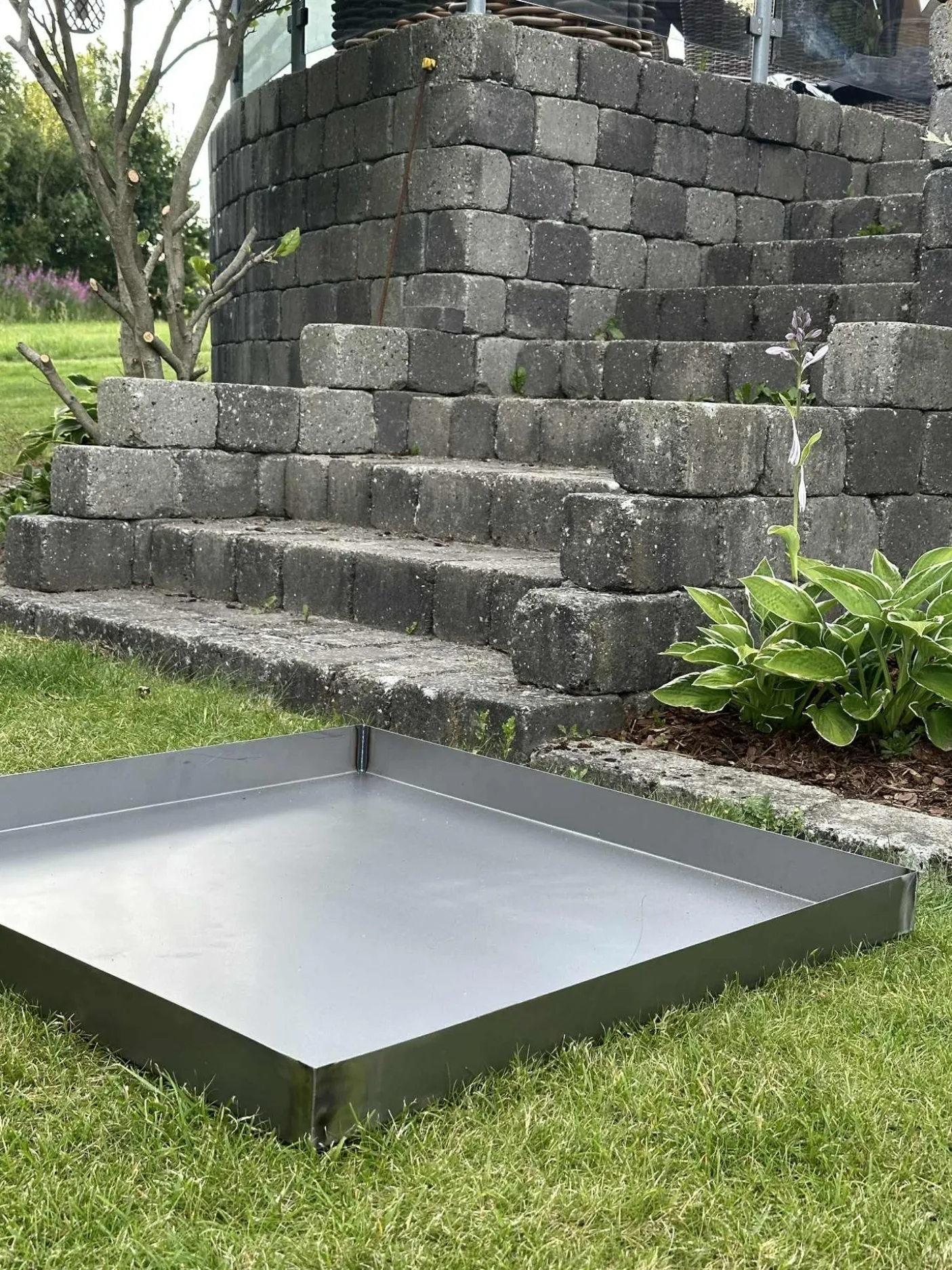 Spejlbassin Square - Rust