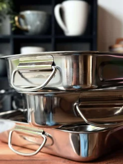 Stegebakker - Sæt med 3 stk