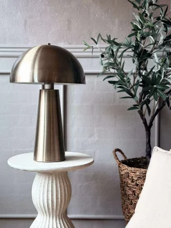 Stor bordlampe - Gold