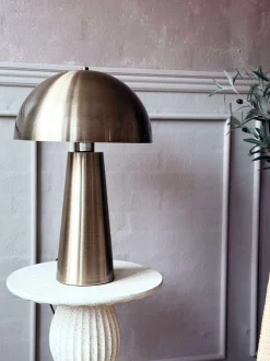 Stor bordlampe - Gold