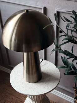 Stor bordlampe - Gold