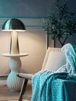 Stor bordlampe - Gold