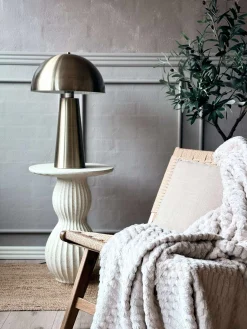 Stor bordlampe - Gold