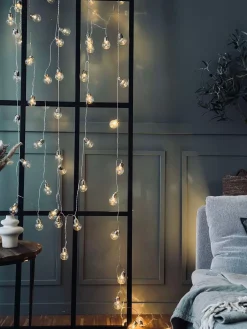 Stor Lyskæde med 50 LED pære og farveskift - Godkendt til inde og ude