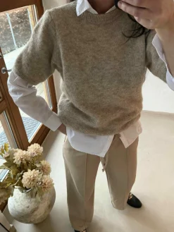 Strik med 3/4 ærmer - Fango