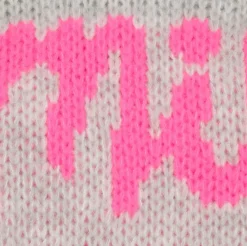 Strik Smile - Lys grå