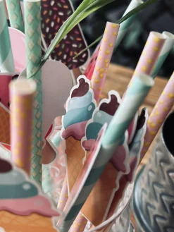 Sugerør PARTY - 20 stk