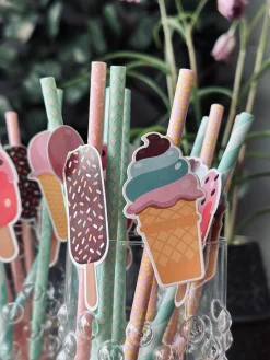 Sugerør PARTY - 20 stk