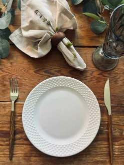 Tallerken 20 cm – White Melamin