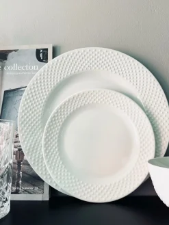 Tallerken 28 cm – White Melamin