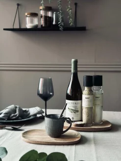 Tallerken akacia - Godkendt til fødevarer