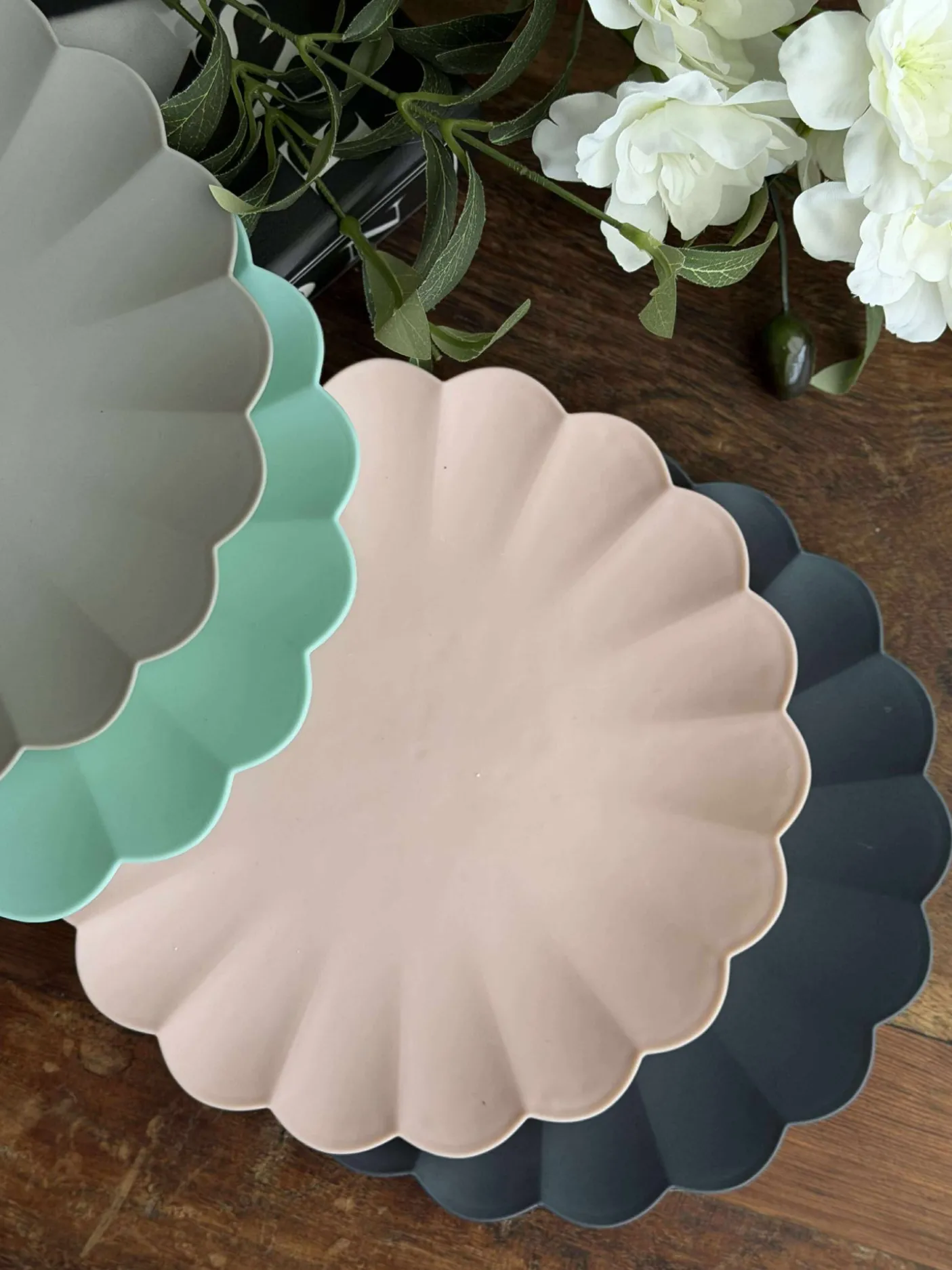 Tallerken Color - 4stk