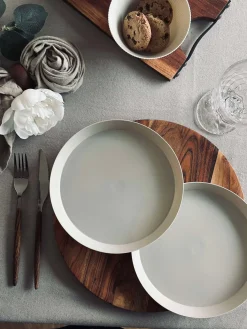 Tallerken Norma 20cm - Beige 2stk.