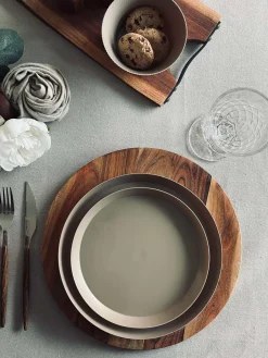 Tallerken Norma 24cm - Mocca 2 stk.